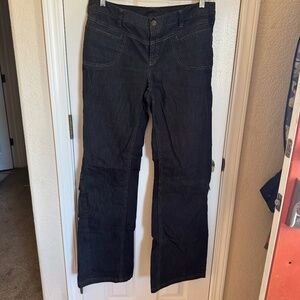 Athleta dark wash jeans Sz 14 Tall